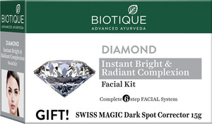 BIOTIQUE NEW Diamond Facial Kit 65G
