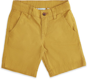 Pantaloons Junior Short For Boys Casual Solid Pure Cotton