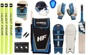 हफ HYRBID PRO SERIES Plus Cricket Set 6 no ( Ideal For 11-14 Years ) Complete क्रिकेट किट
