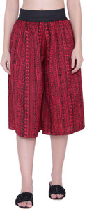 MAIYYA COLLECTION Regular Fit Women Red Trousers