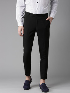 DENNISON Tapered Men Black Trousers - Image 5