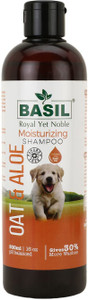 BASIL BASIL Pet Oats & Aloe Moisturizing Anti-Bacterial, Anti-Dandruff Anti-itching Artificial Fragrance Dog Shampoo