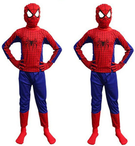 Kiddie Creation Spiderman Dress Costume Combo for Boys Kids Costume Wear