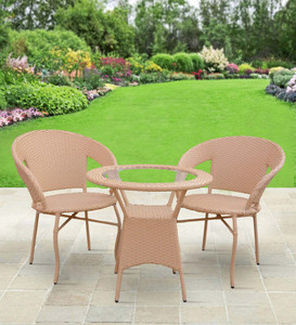 ERGOCRAFT ERGOCRAFT BALCONY/GARDEN/TERRACE/ COFFEE TABLE CHAIR SET D-12 Metal Outdoor Chair
