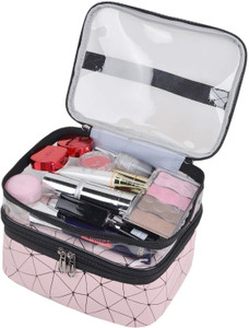 Cosmetic Case Amazon Makeup Organizer Travel LED Mirror With Light