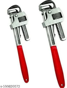 ARINEO Pipe Wrench Hand Tool Set Combo (12inch & 14inch) Single Sided Pipe Wrench