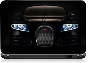 VI COLLECTIONS BUGATI CAR FRONT VIEW PRINTED VINYL Laptop Skin
