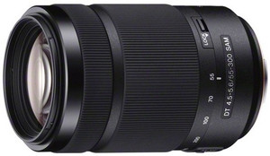 SONY DT 55-300mm f/4.5-5.6 Zoom Telephoto Zoom Lens - SONY