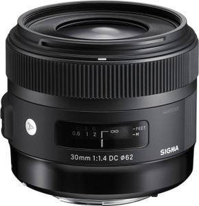 SIGMA 30 mm f/1.4 EX DC HSM Art for Canon Cameras Standard Prime