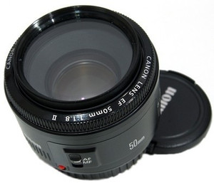 Canon EF 50 mm f/1.8 II Standard Prime Lens - Canon