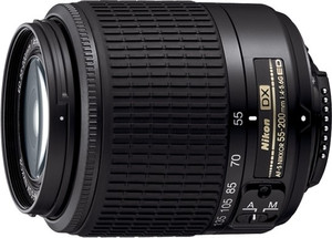 NIKON AF-S DX NIKKOR 55-200 mm f/4-5.6 G ED Telephoto Zoom Lens
