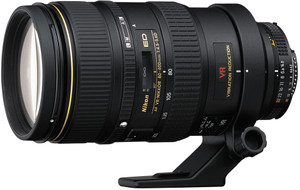 NIKON AF VR Zoom-Nikkor 80 - 400 mm f/4.5-5.6D ED (5.0x