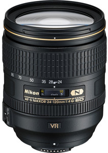 15489A 良品 Nikon AF-S 24-120mm VR ニコン 手振れ NIKON AF-S NIKKOR 24 - 120 mm f/4G ED VR Telephoto Zoom Lens