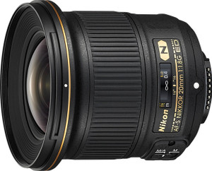 NIKON AF-S Nikkor 20 mm f/1.8G ED Wide-angle Prime Lens