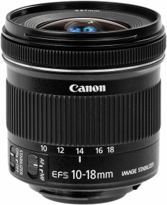 Canon EF-S 10 - 18 mm f/4.5 - 5.6 IS STM  Wide-angle Zoom  Lens
