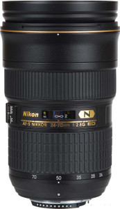 NIKON AF-S NIKKOR 24 - 70 mm f/2.8G ED Standard Zoom Lens - NIKON