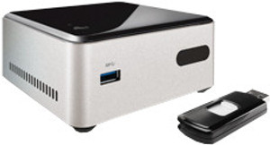 Intel NUC ミニPC Win10Pro SSD 128GB Intel NUC Kit DN2820FYKH - Intel Celeron Processor N2820, DDR3