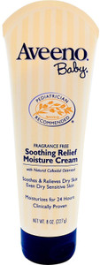 Aveeno Baby Soothing Relief Moisture Cream Fragrance Free