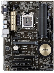 ASUS Z97-K LGA 1150Socket ATX Intel Z97 Chipset DDR3 Motherboard