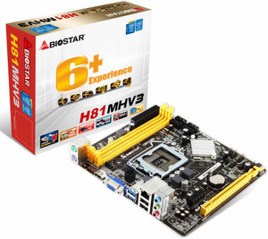 Biostar H81m H81mhv3 Lga 1150 Biostar H81mhv3 Motherboard Price