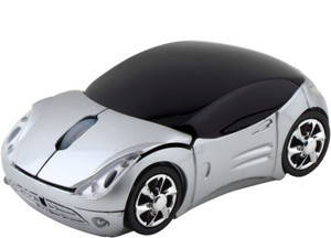 Smart Tech MCS Car Shaped Wireless Ambidextrous Optical  Gaming Mouse