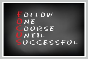 PrintingGali : Meaning of Focus Motivational Paper Print - Quotes