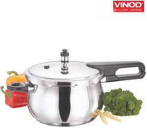 VINOD 3.5 L Outer Lid Induction Bottom Pressure Cooker