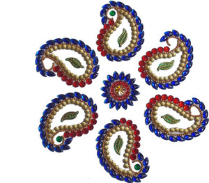 Pool Rangoli pools RG003 Rangoli Stencil Price in India - Buy pools RG003 Rangoli ...