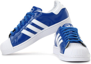 blue colour adidas shoes