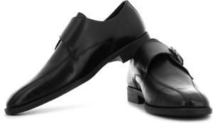 VAN HEUSEN Monk Strap Shoes For Men Buy Black Color VAN HEUSEN Monk Strap  Shoes For Men Online at Best Price Shop Online for Footwears in India 