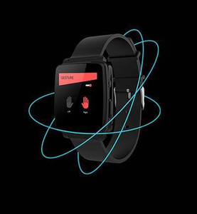 Hug Gesture Control Midnight Black Smart watch at best prices in Inda
