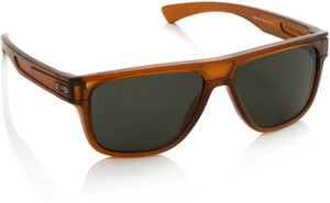 Buy OAKLEY BREADBOX Wayfarer Sunglass Green For Men Online Best