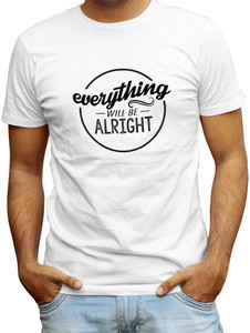 Redfool Fashions Printed, Graphic Print Men Round Neck White T-Shirt