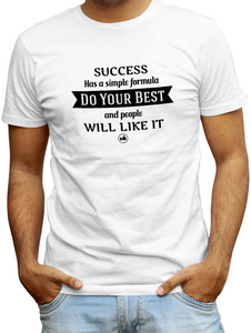 Redfool Fashions Printed, Graphic Print Men Round Neck White T-Shirt