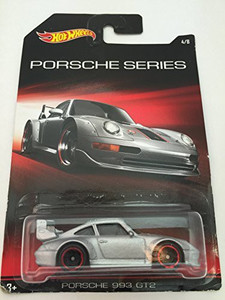 HOT WHEELS Porsche Series Silver Porsche 993 Gt2 4/8 - Porsche