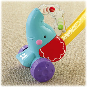 Fisher price pop deals and push elephant
