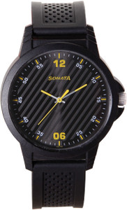 SONATA 7119PP04 Plastic Analog Watch For Men Buy SONATA