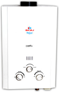 BAJAJ 6 L Gas Water Geyser (Majesty Duetto Gas Water Heater (PNG), White)  Price in India - Buy BAJAJ 6 L Gas Water Geyser (Majesty Duetto Gas Water  Heater (PNG), White) online