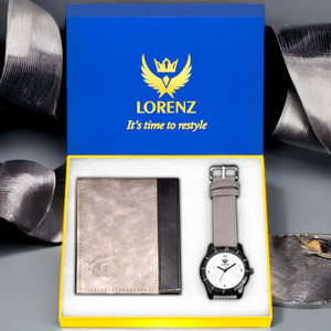 LORENZ Watch & Wallet Combo