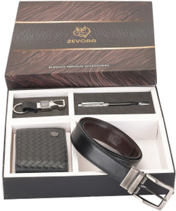 ZEVORA Wallet & Belt Combo