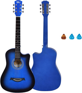 BLUEBERRY B-38CM-BLUE Acoustic Guitar Carbon Fibre Tech Wood Right Hand Orientation