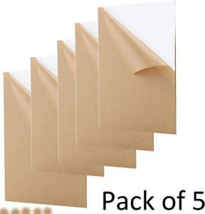 UraXx Transparent Acrylic Sheets Plexiglass Sheets Pack of 5 for DIY Art & Craft 4 x 6 inch Acrylic Sheet