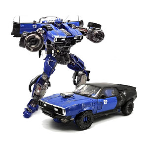 Metaformation 7 Inch Alloy Transforming Robot Car Toy Action Figure for Kids 8+ Years