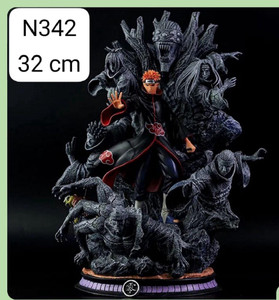AKATSUKIJAPAN　セット Baka Style Pain Akatsuki Six Paths Statue Anime Collectible Action