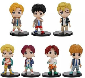 gtrp BTS Tiny Tan - POP Rocks Edition ( Set of 7 )| BTS Toy Doll