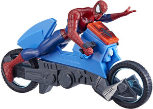 MARVEL Spider-Man Web Cycle Toy 6-Inch-Scale Collectible Toys for