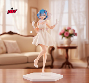 msvfashions Rem Crystal White Dress Ver. PVC Figure - Image 4