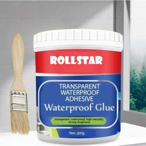रॉल स्टार Transparent Waterproof Glue for Roof Crack Seal Agent Roof Water Leakage एडहेसिव