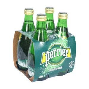 PERRIER Glass Sparkling Water