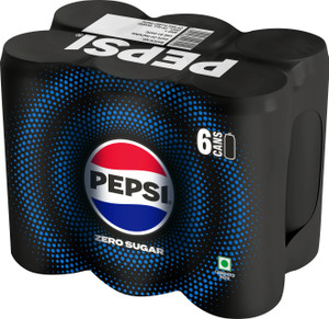 Pepsi Zero Sugar Soft Drink Can